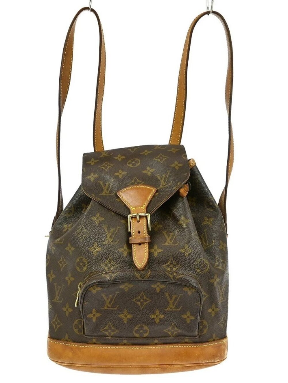LOUIS VUITTON MONTSOURIS MM BACKPACK BAG MONOGRAM M51136 SP1928 YQ05413